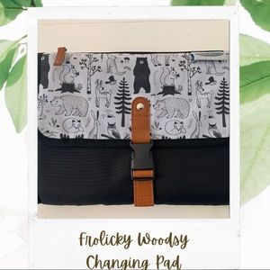 Woodsy Portable Changing Pad